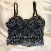 Gray Lace Corset Top with Adjustable Straps Gray Lace Corset Top with Adjustable Straps