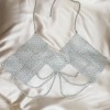 ✨ Shine Bright: Rhinestone Chain Detail Bustier ✨ Shine Bright: Rhinestone Chain Detail Bustier